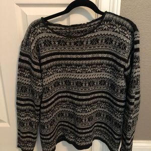 Vintage patterned sweater
